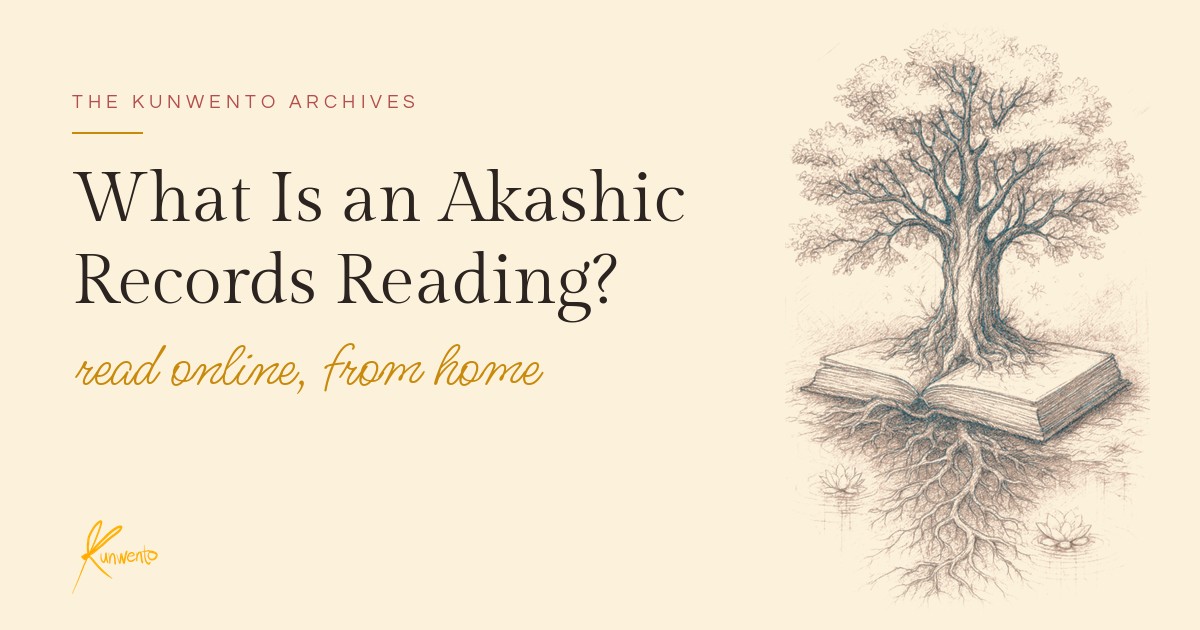 Engraved tree growing from an open book, illustrating an Akashic Records reading online from the Philippines